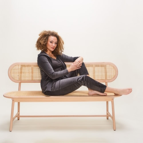 Charlie Choe Wild Nights anthrazit pyjamahose