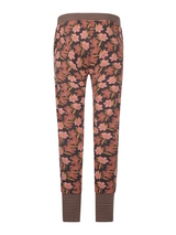 Charlie Choe Blumen-Nächte anthrazit pyjamahose