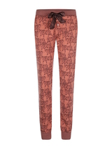 Charlie Choe Wildes Herz terrakotta pyjamahose