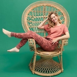 Charlie Choe Wildes Herz terrakotta pyjamahose