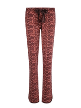 Charlie Choe Wildes Herz terrakotta pyjamahose