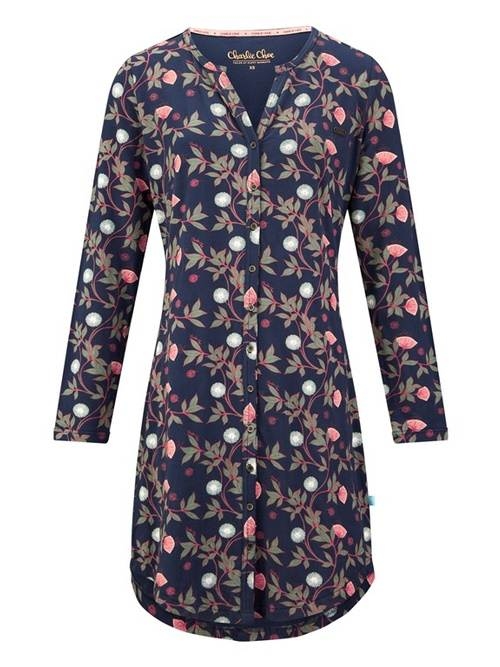 Charlie Choe Mystische Träume blau/print nachtkleid