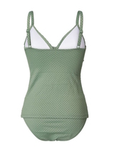 Bomain Rome grün/print tankini set