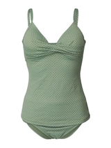 Bomain Rome grün/print tankini set