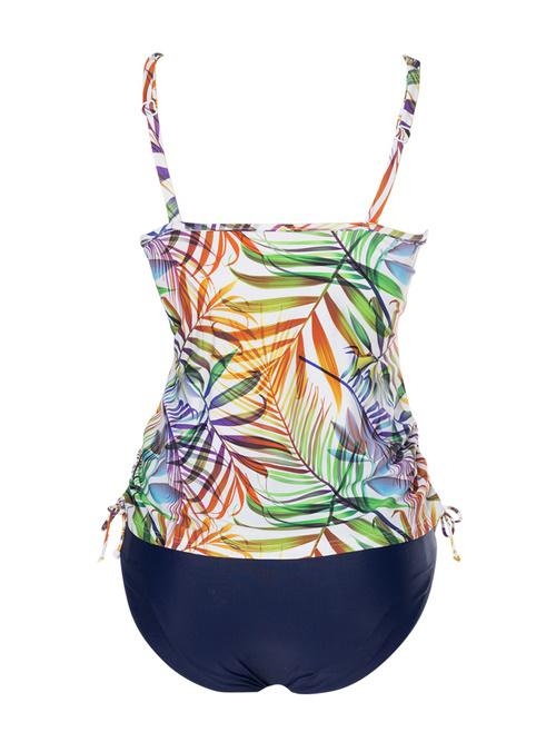 Bomain Budapest weiß/print tankini set
