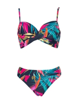 Bomain Bali navy-blau/print set