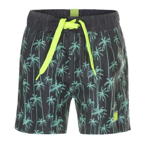  DJ DutchJeans Palmen grau/mintgrün badehose