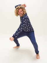 Charlie Choe NINJA navy-blau/print pyjama-shirt
