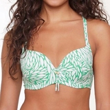 LingaDore Strand Getreidegras grün/weiß gemoldefer bikini bh