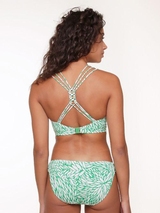 LingaDore Strand Getreidegras grün/weiß bikini slip