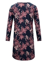 Charlie Choe Fantasie Träume navy-blau/elfenbein nachtkleid
