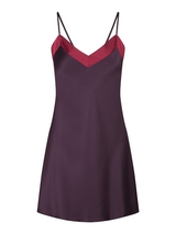 LingaDore Nacht Winetasting weinrot slipdress