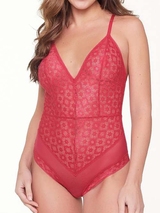 LingaDore Earth Red rot korselett