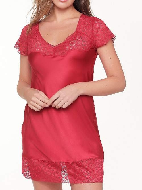 LingaDore Earth Red rot nachtkleid