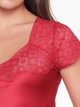 LingaDore Earth Red rot nachtkleid