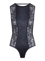 LingaDore Dark Snake navy-blau korselett