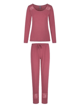 LingaDore Nacht Dusty Cedar antique rose pyjama