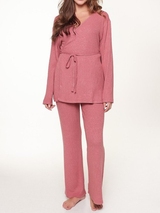 LingaDore Nacht Dusty Cedar antique rose pyjama