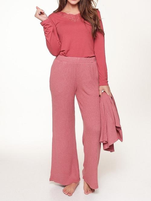 LingaDore Nacht Dusty Cedar antique rose pyjama