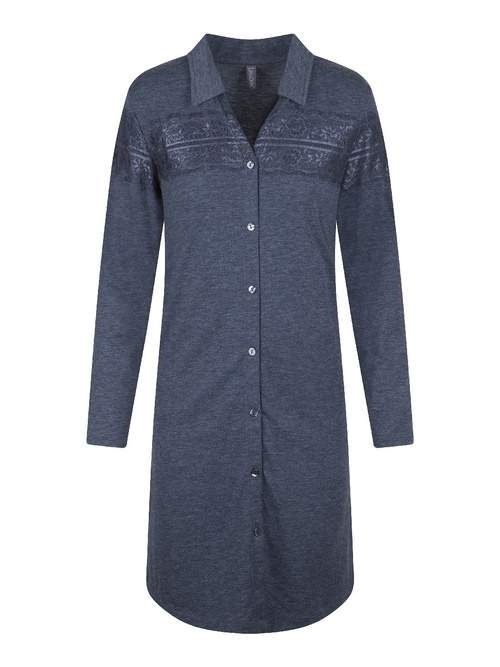 LingaDore Nacht India Velvet blau nachtkleid