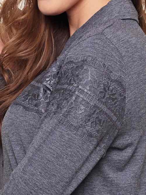 LingaDore Nacht India Velvet blau nachtkleid