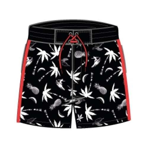  DJ DutchJeans Ananas schwarz/print badehose