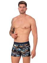 Muchachomalo Lion blau/print boxershort