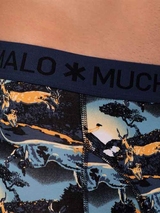 Muchachomalo Lion blau/print boxershort