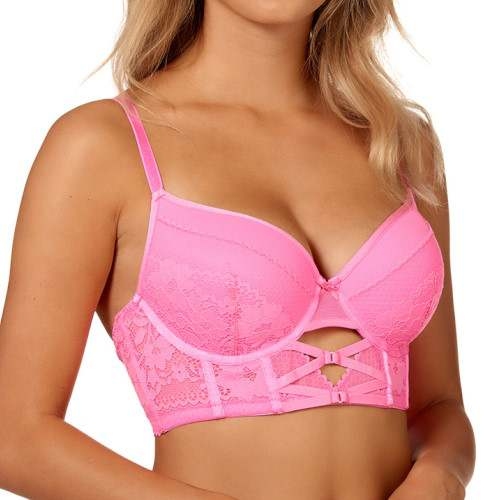After Eden Stevie hot pink vorgeformter bh