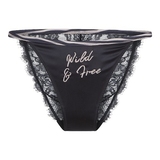 LingaDore Striped Zebra schwarz/print slip