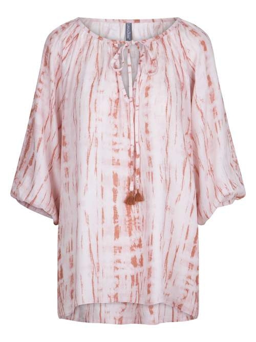 LingaDore Nacht Tie-Dye Hippie orange/print schlafshirt