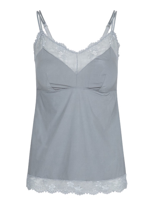 LingaDore Täglich Basic silber spaghetti top