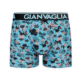 Gianvaglia Shell blau/print boxershort