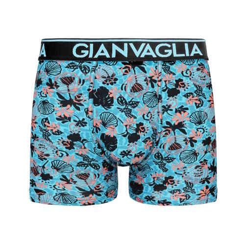 Gianvaglia Shell blau/print boxershort