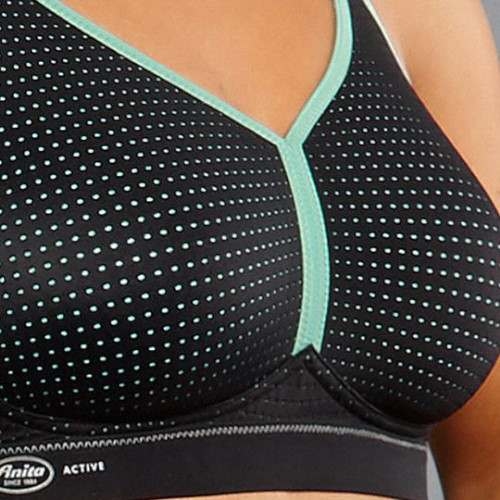 Anita Aktiv Leistung schwarz/blau sport bh