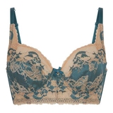 LingaDore  Turquoise & Sand türkis/print nicht geformter bh