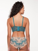 LingaDore  Turquoise & Sand türkis/print nicht geformter bh