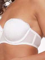 LingaDore Täglich Strapless elfenbein vorgeformter bh