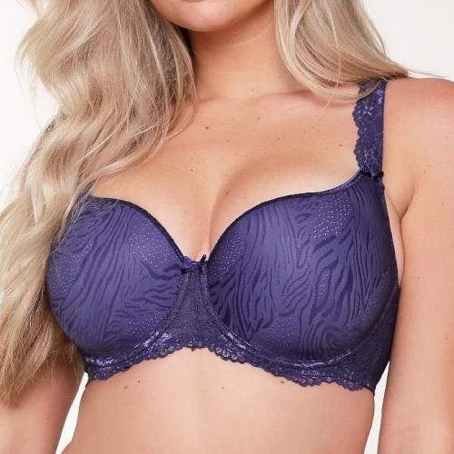 LingaDore Täglich Uni Fit Plus Bra blau/print vorgeformter bh
