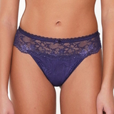 LingaDore Täglich Basic blau/print string