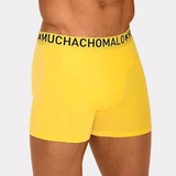 Muchachomalo Light Cotton Solid gelb boxershort
