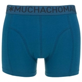 Muchachomalo Light Cotton Solid petrol boxershort
