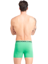 Muchachomalo Light Cotton Solid grün boxershort