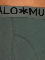 Muchachomalo Light Cotton Solid khaki boxershort
