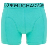 Muchachomalo Light Cotton Solid aqua boxershort