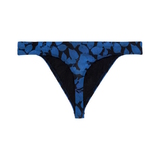 HOM Quentin blau/print männer string