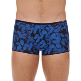 HOM Quentin blau/print sport trunk
