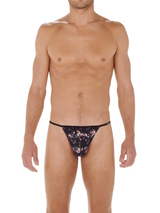 HOM Sebastian schwarz/print männer string