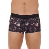 HOM Sebastian schwarz/print sport trunk