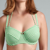 Marlies Dekkers Bademode Holi Vintage grün/weiß gemoldefer bikini bh